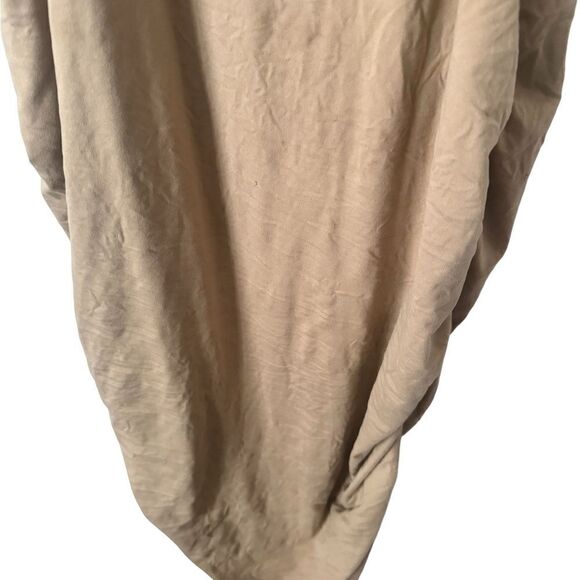 Love J Tan Brown Sleeveless Bodycon Ruched Dress Size 2XL - Picture 11 of 12